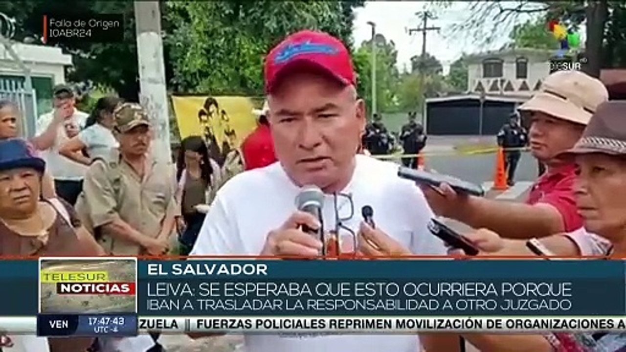 Envían a juicio a 5 ambientalistas por "crímenes de guerra" en El Salvador