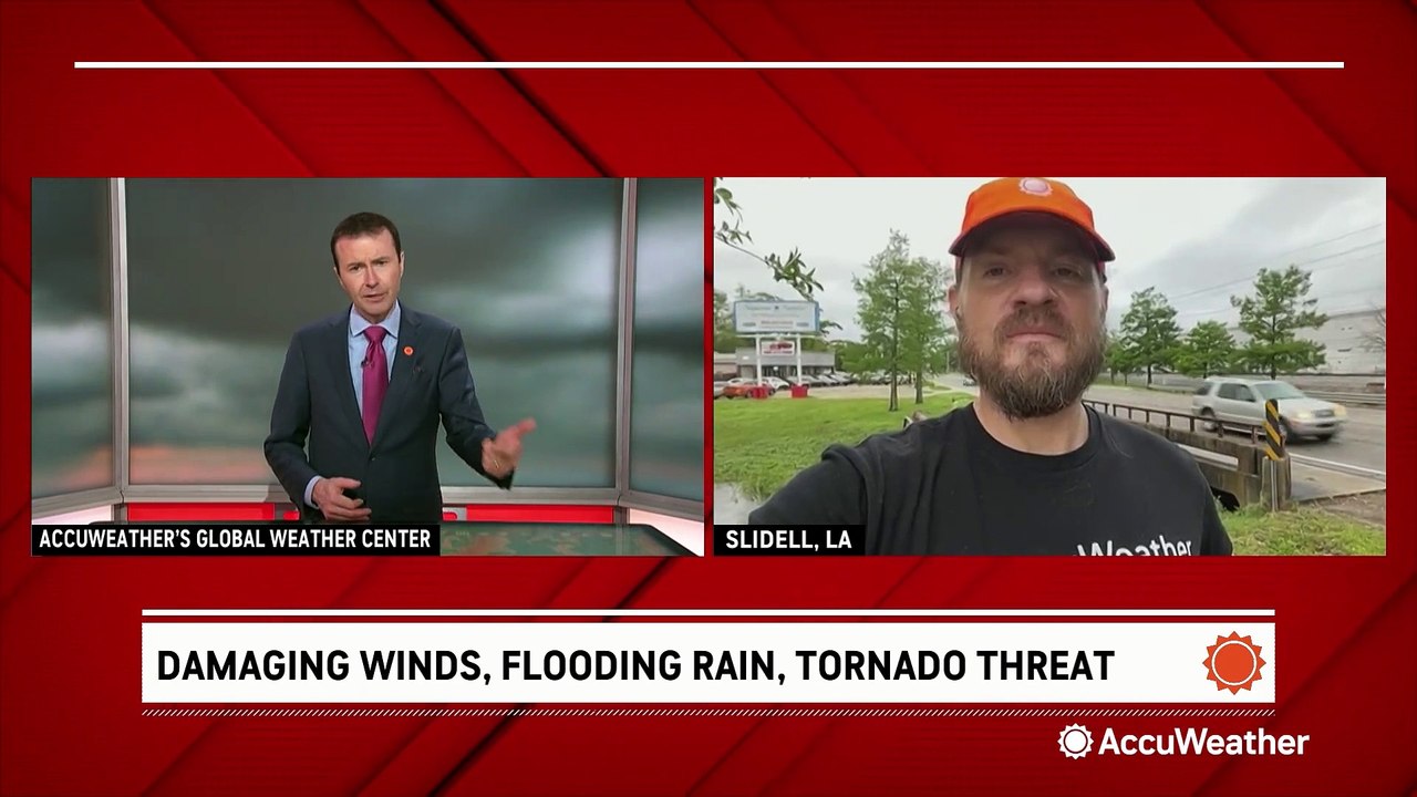 Tornadoes and flash flooding wreak havoc in Louisiana