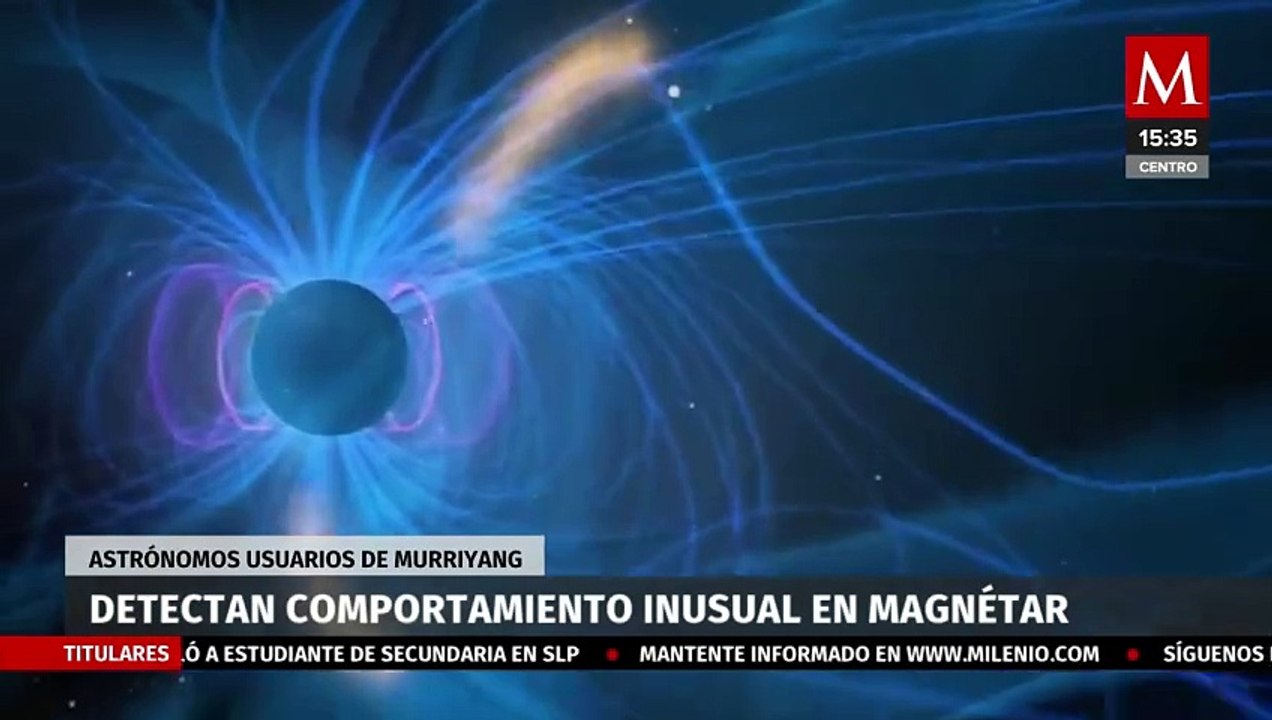 Astrofísicos han detectado un comportamiento inusual en un magnéstar cercano a la Tierra