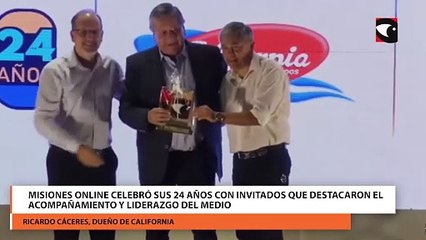 Misiones Online celebró sus 24 años con invitados que destacaron el acompañamiento y liderazgo del medio