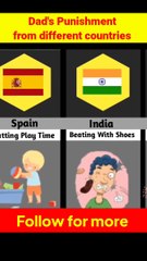 Dad's Punishment from different countries 