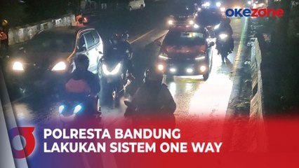 Polresta Bandung Berlakukan Sistem One Way ke Arah Limbangan, Garut, Jawa Barat