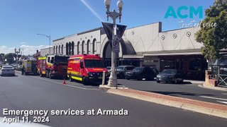 Emergency services at Armada Shopping Centre