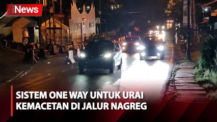 Polresta Bandung Lakukan Sistem One Way untuk Urai Kemacetan di Jalur Selatan Nagreg