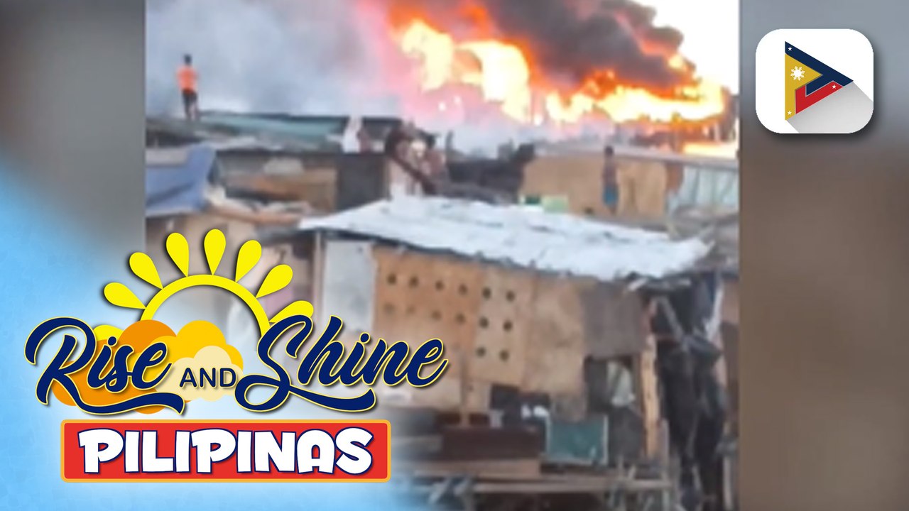 Sunog sa Isla Puting Bato sa Tondo, Maynila, inabot ng siyam na oras bago naapula;
