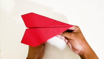 How to fold a paper airplane to fly forever and not fall all day