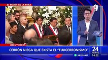 Waldemar Cerrón niega que exista el ‘Fujicerronismo’ en el Congreso