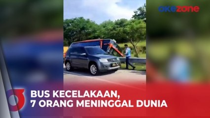 Bus Rosalia Indah Kecelakaan di Tol Batang, 7 Orang Meninggal Dunia