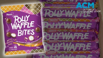 Cult 'Polly Waffle' chocolate bar returns to shelves with a twist