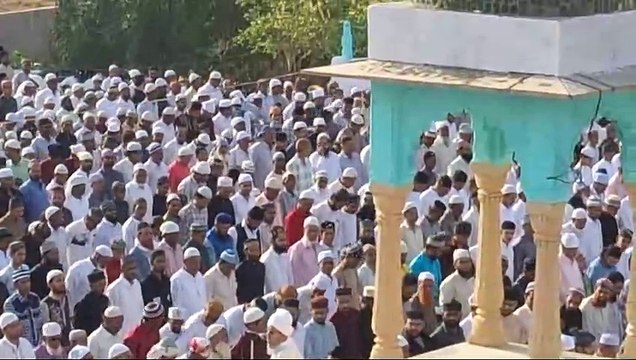 नागौर में धूमधाम से मनाया जा रहा ईद उल फितर, ईदगाहों में हुई विशेष नमाज