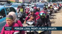 Ramai Silaturahmi dan Kunjungan Keluarga, Pemudik Lokal Padati Jalan di Jakarta!