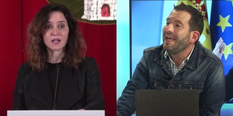 Isabel Díaz Ayuso zarandea en directo al periodista trolero de 'El Plural': "¡Usted va a tener que disculparse!"