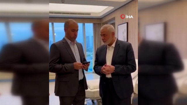 Haniye’nin oğullarının İsrail saldırısında öldüğü haberini aldığı ana ait görüntü yayınlandı