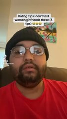 What should you never text a girl (top 3 things) 