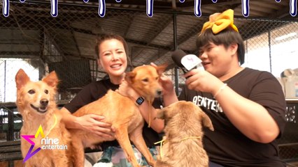 เฮฮาหน้ากอง : บอสซี่ ตามนางฟ้าของน้องหมาน้องแมว เก๋ ชลดา ไปทำกิจกรรมกับ มูลนิธิ The Voice เสียงจากเรา ที่บ้านสุนัขพิการถาวร