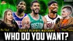 Who Do You Want Celtics to Play in Round 1 of Playoffs? | Bobby & Noa Garden Report