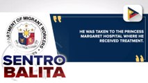 DMW: Dalawang Pilipino na nasugatan sa sunog sa Hong Kong, maayos na ang kalagayan;