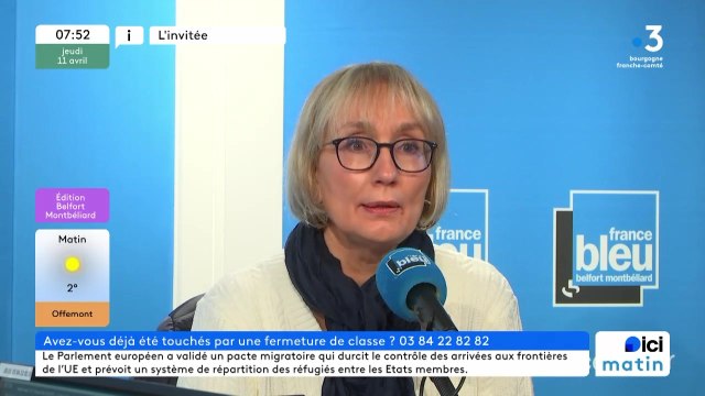 Marie-Hélène Ivol, adjointe au maire de Belfort en charge de l'éducation justifie la sortie du dispositif Cité éducative , pour protester contre la nouvelle carte scolaire