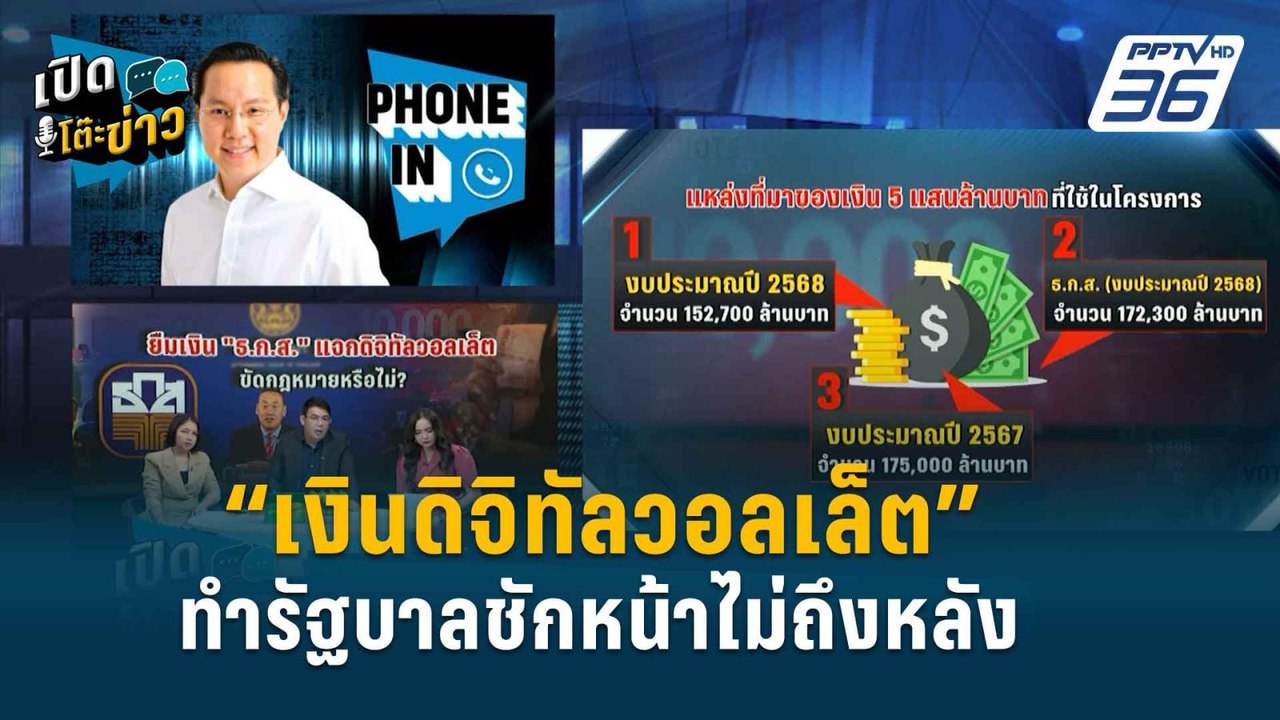Highlight | รัฐบาลระดมเงินใส่เต็มเกียร์ ดึงงบทุ...