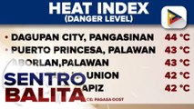 Limang lugar sa bansa, maaaring pumalo sa ‘danger level’ ang heat index ngayong araw;