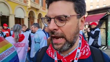 Suviana, ? partito a Bologna il corteo per lo sciopero di 8 ore: il video