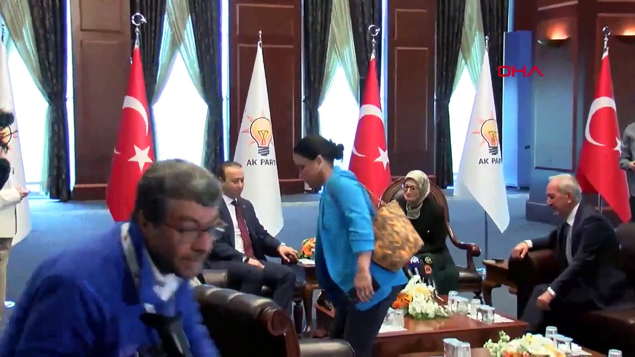 AKP Genel Merkezi'nde CHP-AKP bayramlaşması