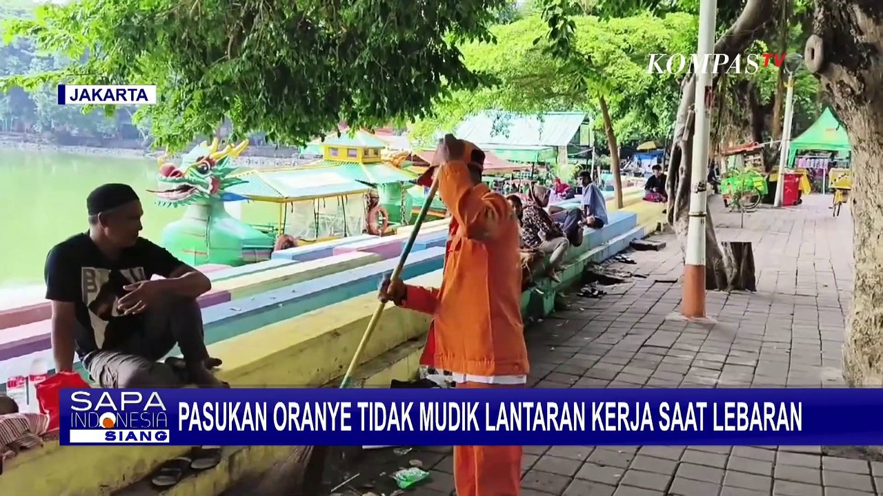 Kisah Jumadi, Pasukan Oranye yang Tak Mudik Bertahun-tahun Saat Lebaran Karena Harus Bekerja