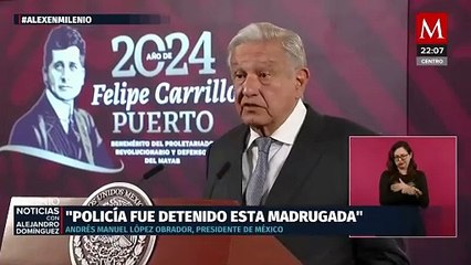 AMLO anuncia detención del presunto asesino del joven normalista en Guerrero