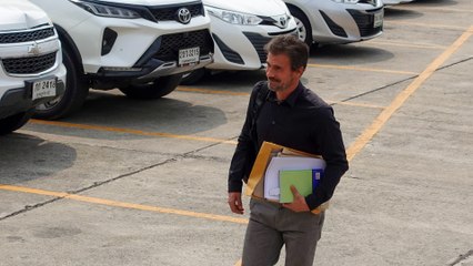 Los padres y el abogado de Daniel Sancho llegan al tribunal en el tercer día del juicio