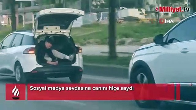 Sosyal medya sevdasına canını hiçe saydı