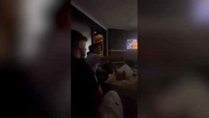 "If Christensen scores, I'm jumping in the pool!"