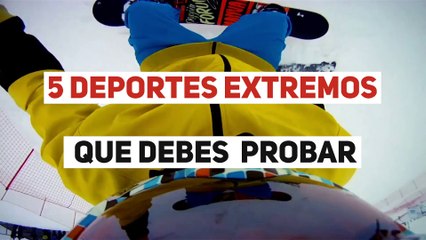 5 Deportes Extremos que debes probar