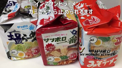 3食サッポロ一番でサッポロ紀行