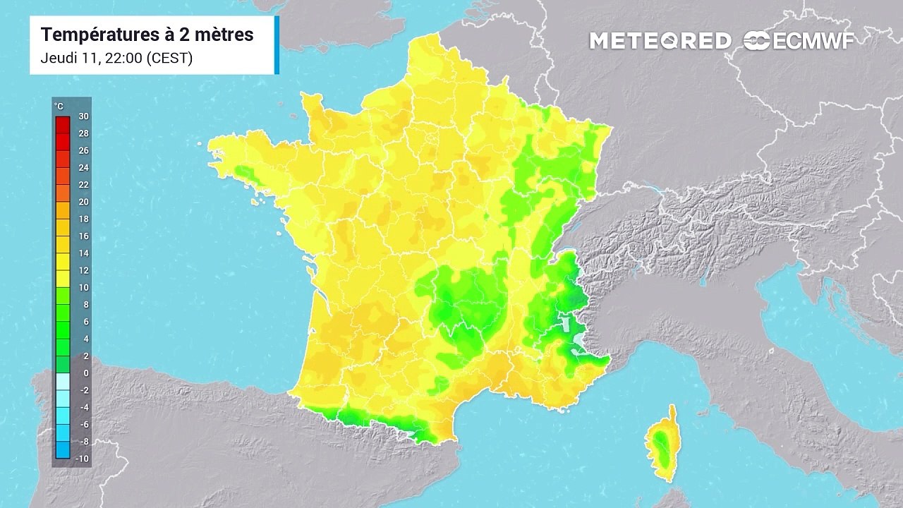 Après la chaleur du week-end en France : le ris...