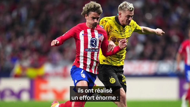 Simeone : Nous savons que nous allons souffrir à Dortmund