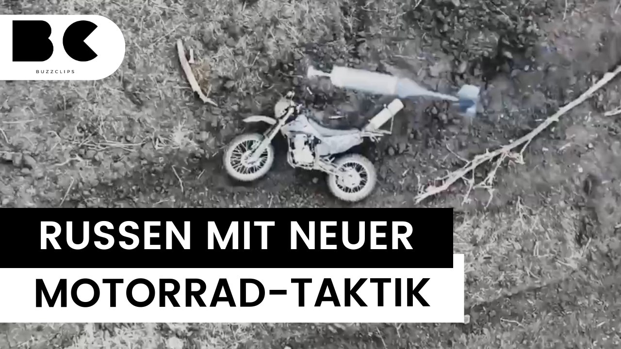 Russland setzt auf Angriffstaktik mit Motorrädern