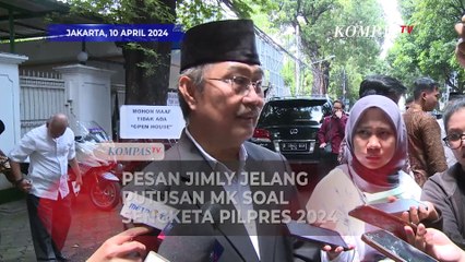 Pesan Jimly Asshiddiqie Jelang Putusan MK soal Sengketa Pilpres 2024