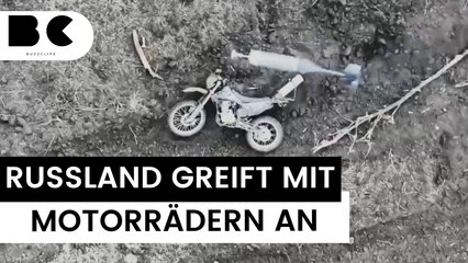 Kreml schickt Motorräder zu ukrainischen Stellungen
