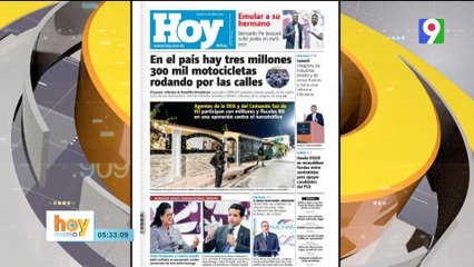 Titulares de prensa dominicana jueves 11 de abril 2024 | Hoy Mismo