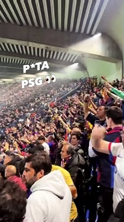 PSG - Barcelone 2024: Les supporters du FCB chambrent "Au revoir Paris Saint Germain !"