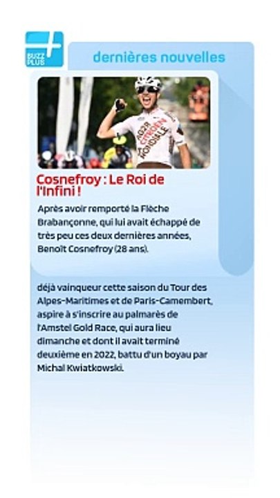 Cosnefroy : Le Roi de l'Infini !