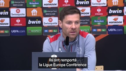 Leverkusen - Xabi Alonso : "West Ham, un adversaire de haut niveau"