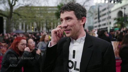 Josh O'Connor attends Challengers premiere in London