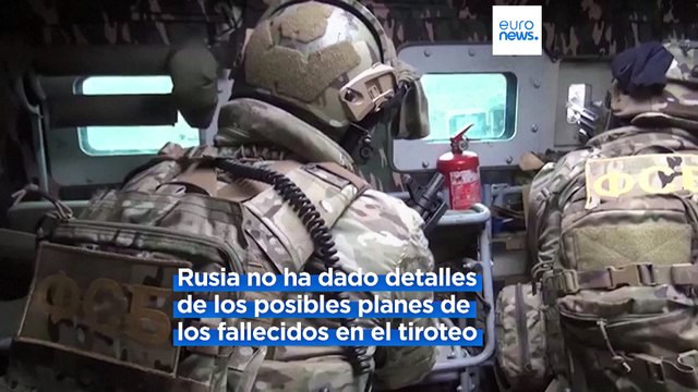 Agentes especiales de Rusia matan a dos sospechosos de planear atentados terroristas