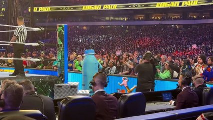IShowSpeed at WWE Wrestlemania