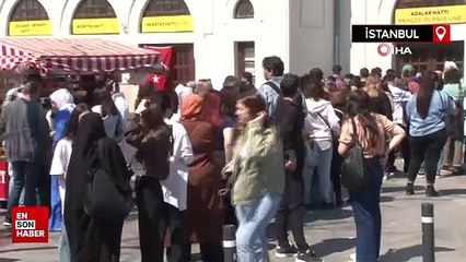 İstanbul’da Adalar İskelesi’nde bayram yoğunluğu