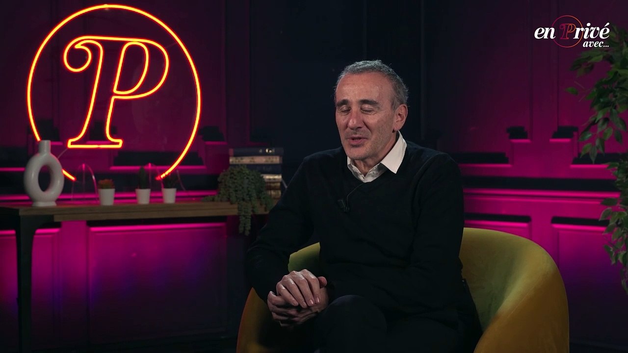 Elie Semoun dans l'émission de Purepeople, "En privé avec..." : il évoque son mariage