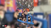Two Barcelona fans arrested for Nazi salutes and racist chants