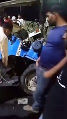 ट्रैक्टर-ट्रॉली व लोंडिग वाहन की टक्कर में किसान सहित दो गंभीर घायल