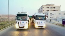 الأردن..تسيير ثاني أيام العيد 100 شاحنة مساعدات جديدة لغزة